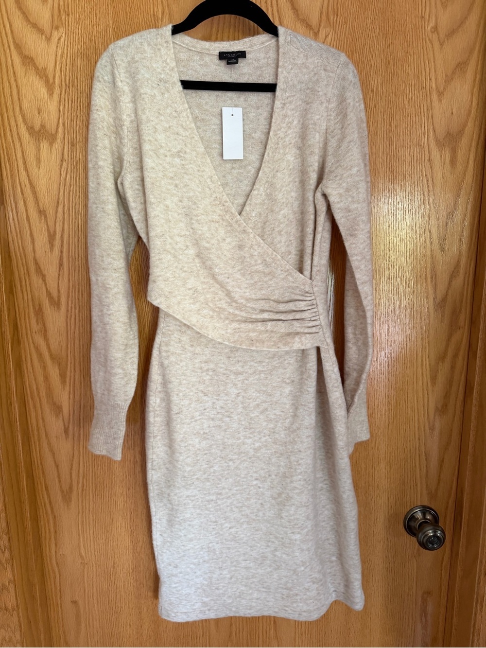 Ann Taylor Cream Cozy Knit Sweater NWT Sz XS